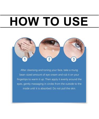  JASUBAI Immediate Effect Firming Eye Gel Awaken Peptide Eye Gel for Puffiness Relief Retinol & Peptides to Reduce Under Eye Bags Anti Wrinkle Serum For Eye - Buy Online on GoSupps.com