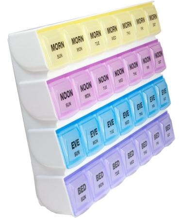 Apex Medi Tray 7 Day Planner | International Shipping | Organize Your Medications - Buy Online on GoSupps.com