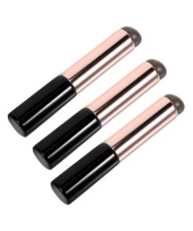 POPETPOP 3 pcs major lip applicator brush portable lip stick lipstick Miss imitation wood handle lip gloss lip makeup lip brush lip lip