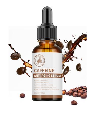 Caffeine Eye Serum | Anti-Aging Under Eye Treatment for Moisturizing & Brightening | Reduce Wrinkles Dark Circles & Spots | Beauty Skin Care - Buy Online on GoSupps.com