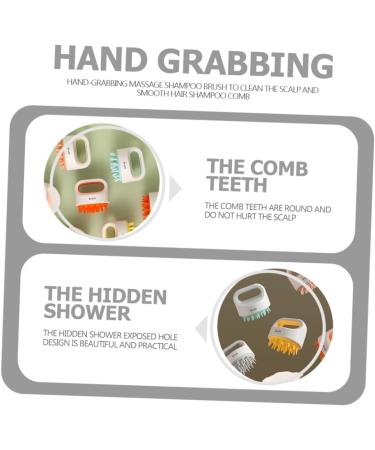 Skisuno Shampoo Massage Brush - Children's Bathing & Cleaning Brush | Soft TPR Silicone Massage Device - Buy Online on GoSupps.com