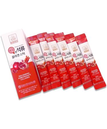 Korean Beauty Baekje Geumsan Women's Pomegranate Collagen Jelly Stick 5.1oz / 6 Count (1 Pack) 1 Count (Pack of 6) - Buy Online on GoSupps.com