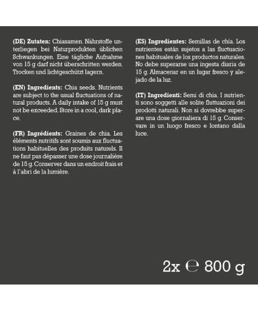  mituso mituso Chia Seeds 1600 g - Buy Online on GoSupps.com