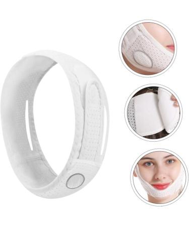 FRCOLOR 1pc Face Face Slimmer Breathable Band Double Chin Chin Cheek Band Facial Strap Nylon Mesh White Breathable Belt Woman - Buy Online on GoSupps.com