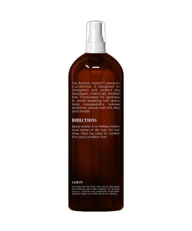 Botanic Hearth Leave In Conditioner Spray - Strengthens, Repairs, and Adds Volume to Dry, Damaged Hair - 8 fl oz - Buy Online on GoSupps.com