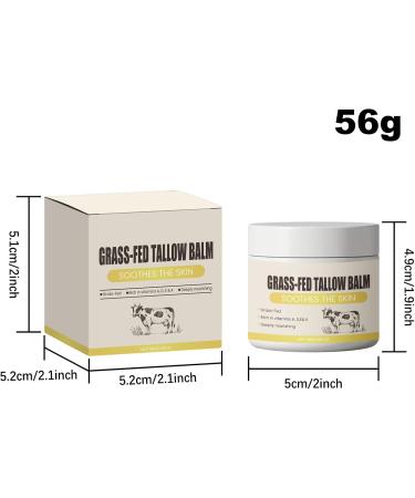  Generisch Beef sebum balm - Organic natural whipped cream - Soothing moisturizing cream - 56 g - Day and night use - For dry skin men body lips - Buy Online on GoSupps.com