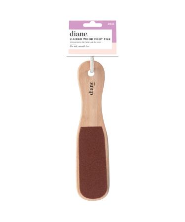 Diane 2-Sided Foot File  Smoother Feet and Callus Remover for Men and Women Wood Handle  10 x 2 3/8  D932 - Buy Online on GoSupps.com