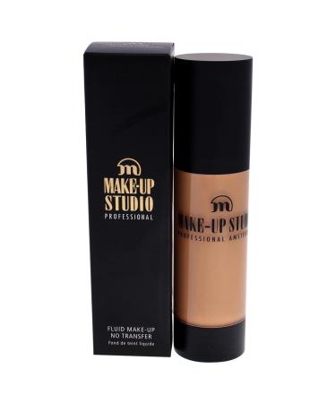 Professional Make-Up Fluid Foundation No Transfer - Creates A Soft-Focus Velvety Natural Finish - Delivers Long-Wearing Light To Medium Coverage - Wb1 Pale Yellow - 1.18 Oz