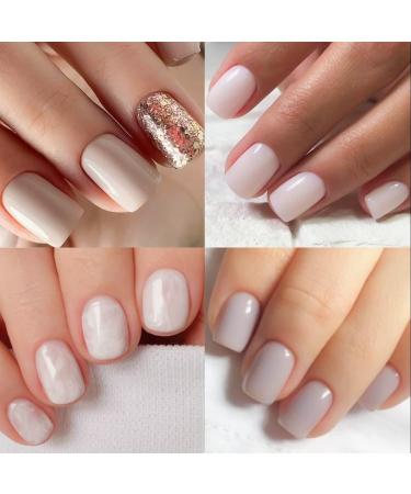 UNA GELLA Extra Short Square Fake Nails 216pcs - Pre-shaped Gel Nail Tips for Full Cover Acrylic - False Nails for Nail Extension DIY at Home - Buy Online on GoSupps.com