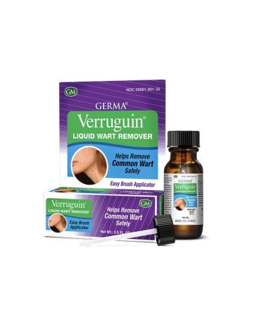 Germa Verruguin Liquid- Helps with Common Warts (Pack of 2)