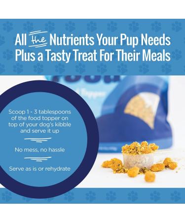Smart Cookie Natural Dog Food Topper - Superfood Meal Mixer for Picky Eaters | Non-GMO Made in the USA | 15 oz (30 Day Supply) - Boost Nutrition with Salmon - Buy Online on GoSupps.com