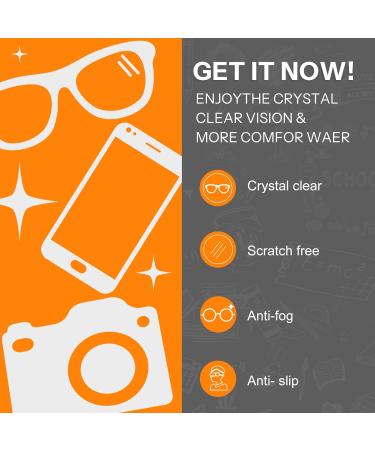 Malitone Portable Glasses Cleaner Kit - 30ml Spray 8-in-1 Repair Set Nose Pad Screwdriver & Cleaning Cloth - Perfect for Eyeglasses Care - Buy Online on GoSupps.com
