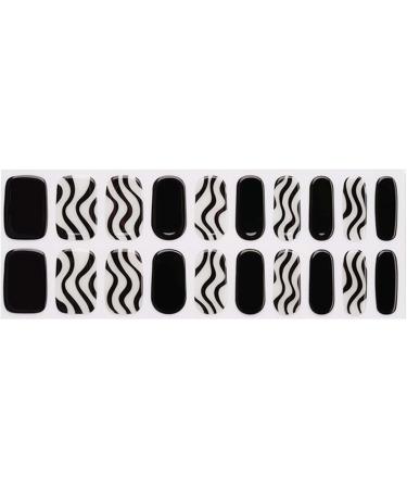 Zaubern gel4Home - Premium Zebra UV Nail Wraps & Semi-Cured Gel Foils for Stunning Home Manicures - Buy Online on GoSupps.com
