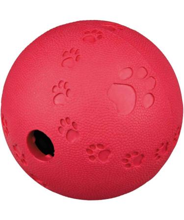 Trixie 34942 Snack Ball - Natural Rubber Dog Toy 9 cm Assorted Colors | Buy Now for International Shipping! - Buy Online on GoSupps.com