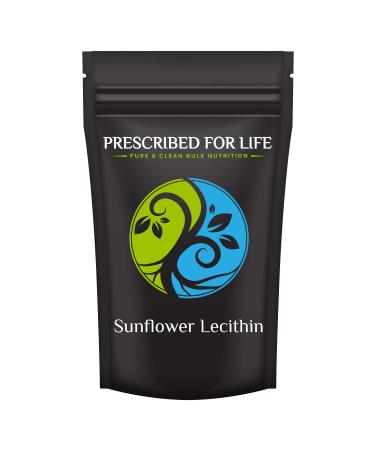 Prescribed for Life Sunflower Lecithin Powder (4 oz / 113 g) | Natural, Unbleached, Gluten Free, Vegan, Non-GMO, Soy Free, Kosher, No Fillers | Naturally Rich in Choline & Essential Fatty Acids 4 Ounce (Pack of 1)