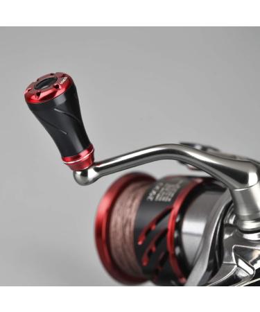 GOMEXUS Power Knob for Shimano, Daiwa - Black Red Aluminum - Buy Online on GoSupps.com