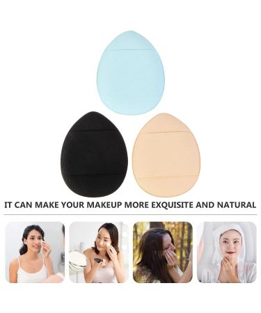 Uonlytech 6pcs Fingertip Mini Makeup Sponge Set - Foundation & Powder Puffs for Easy Application - Wet & Dry Beauty Tools for Women - Buy Online on GoSupps.com