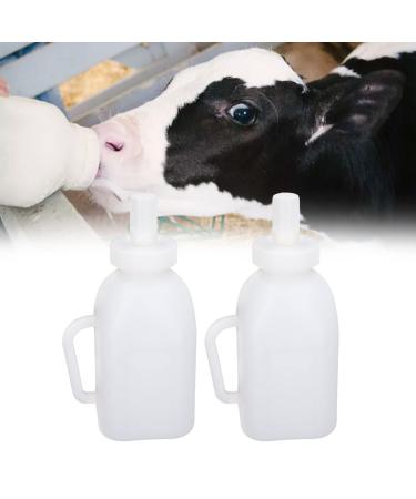 Yuehua mech calf bottle calves suction bottle 1l capacity calves milk bottle with removable pacifier for farm ranch cow beef sheep lamb