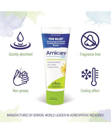Boiron Arnicare Gel - 1.5 Ounce Topical Pain Relief (1 Pack) - Buy Online on GoSupps.com