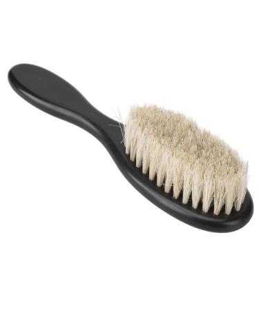 Beard brush made of animal hair imitation ABS handle for men comb with soft bristles styling tool for the hairdressing salon elastic and durable a brush for several purposes
