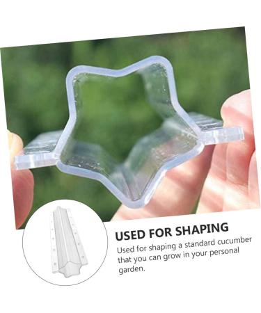Toddmomy 3pcs Vegetable Shaping Cucumbers Watermelon Molds Fruit Shaping Heart-Shaped Pizza Transparent 20x5.5cm - Buy Online on GoSupps.com