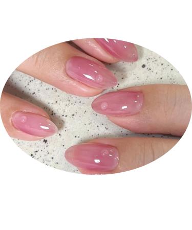 15 ML Gel Nail Polish Pink Translucent Gel Polish UV/LED Soak-Off Gel Polish French Nail Gel Nail Art Manicure Salon DIY at Home