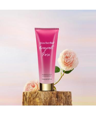 Rose Moisturizing Body Lotion - Ultra Moisturizing Cream for Men Women & Children - 8 oz | Suitable for All Skin Types - Buy Online on GoSupps.com