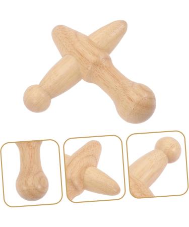 Healeved 2-in-1 Wooden Foot & Face Massage Device - Self-Massage Hook Trigger-Point Tool for Ultimate Relaxation - Buy Online on GoSupps.com