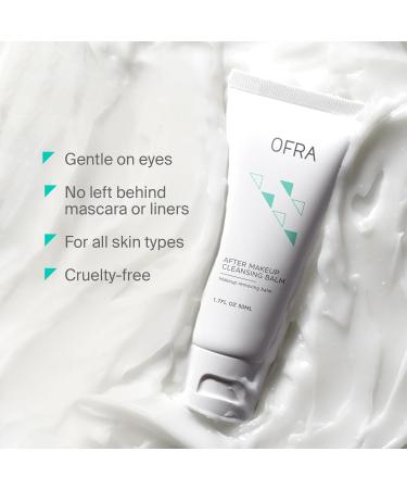 OFRA After Makeup Cleansing Balm | Hydrating Cleanser and Makeup Balm Remover | Gentle Cleansing Balm Makeup Remover | 1.7 oz/50 ml - Buy Online on GoSupps.com