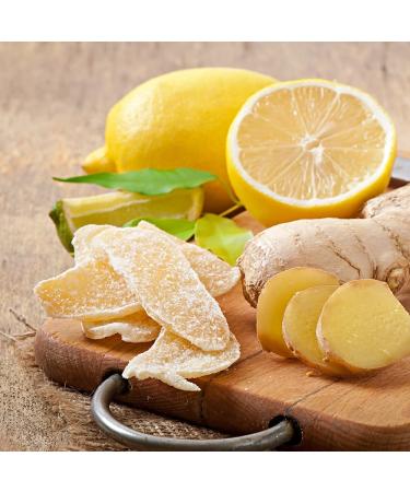 Organic Candied Ginger Stripes 940g | Bio-Certified & Fair Trade | 100% Natural High-Quality Candied Fruits | Les Papoteuses - Buy Online on GoSupps.com