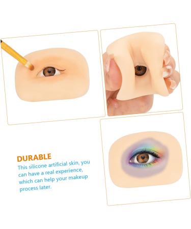  HAPINARY 1 Set practice skin makeup eyeshadow makeup board eyebrow makeup skin eyeshadow virgin Major training board silica gel - Buy Online on GoSupps.com