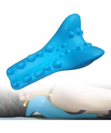 Amagogo Neck and Shoulder Relaxer Cervical Traction Device Easy to Clean Cervical Spine Alignment Chiropractic Pillow for House Floor - Buy Online on GoSupps.com