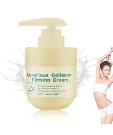 Collagen Firming Body Cream 100 g - Hydrating body cream with collagen for firmer & softer skin - Luxurious collagen beauty cream - Natural moisturizing cream