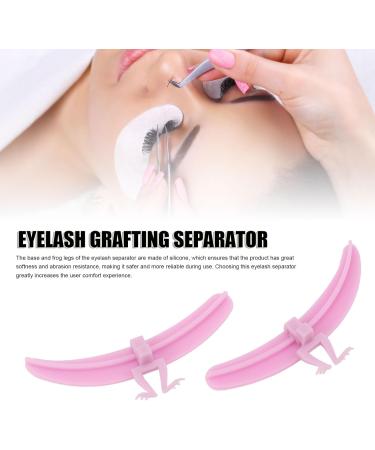 Eyelash Separator Tool - Silicone Base & Legs Washable Reusable Efficient for Lash Extensions - Purple - Buy Online on GoSupps.com