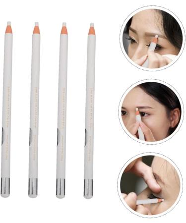 Mipcase 4pcs White Line Drawing Eyebrow Pencil White Mechanic Tools Eye Makeup Accessory Cosmetic - Buy Online on GoSupps.com