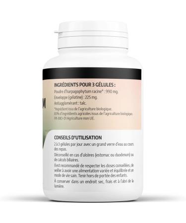 Organic Harpagophytum 330 mg - 200 capsules - Ecocert Certified - Orgaliane - Buy Online on GoSupps.com