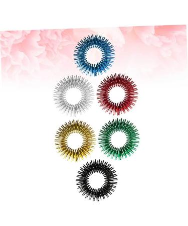 Gleavi 18 Stk Acupressure Finger Rings for Kids | Stress Relief Toys & Hand-Folding Massage Devices for Children - Buy Online on GoSupps.com
