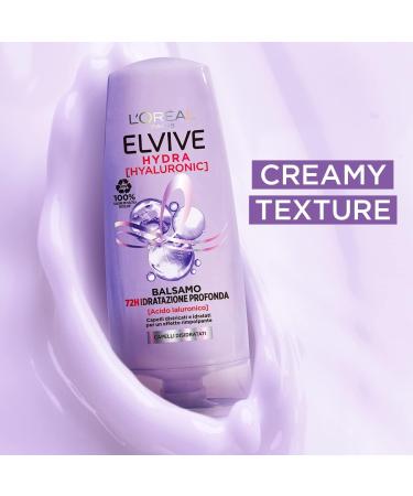 L'Or al Paris Elvive Balsamo Hydra Hyaluronic 72H Deep Hydration with Hyaluronic Acid 250ml Hydra Hyaluronic Balm - Buy Online on GoSupps.com