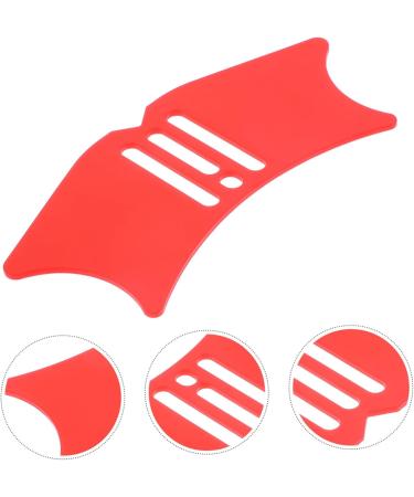 Baluue Eyeliner Eyelash Shield Eyelash Applicator Tool Women Eyeliner Stencils Red 10.3x3.8cm Red - Buy Online on GoSupps.com