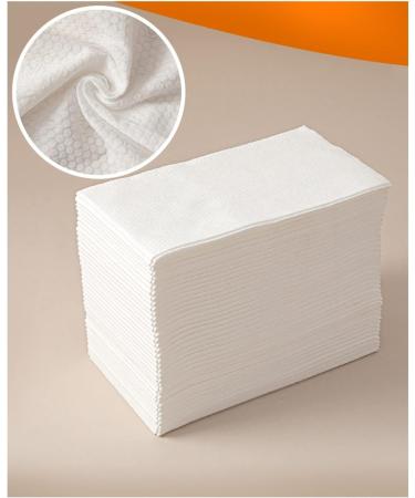 Haoyf Large Disposable Bath Towels - 60cm x 120cm - White Towels for Beauty Salons - 25 Tablets - International Shipping Available - Buy Online on GoSupps.com