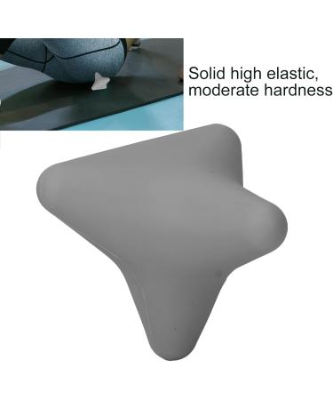 Silicone Massage Ball for Pain Relief | Trigger Point Presser & Hand Muscle Relaxer - Gray Fascia Ball Exercise Therapy - Buy Online on GoSupps.com