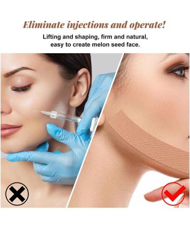 twcrvil Facial Lift Tape Tightening Forehead Face Anti Wrinkle Remover Belt Removable Waterproof Trimmable Bandage Sticker - Buy Online on GoSupps.com