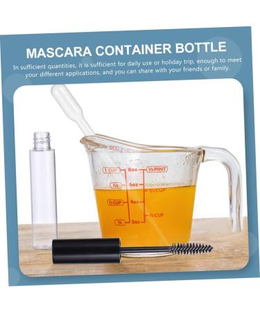 Healvian 2 Sets Mascara Tube Liquid Eyeliner Tube Clear Eyelash Mascara Eyelash Wand Bottle Wine Lip Abs - Buy Online on GoSupps.com