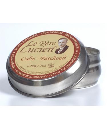Father Lucien Cedro & Pachuli scheerzeep 200 g uniek standart