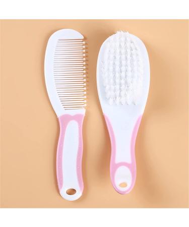 UKD Baby Hair Brush & Baby Comb Set for Newborns Baby Brush with Bristles Perfect Baby Grooming Kit for Infant Toddler & Kids Red Useful & Deft - Buy Online on GoSupps.com
