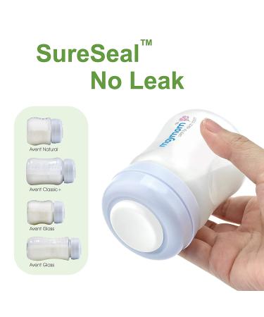 Maymom Screw Lid Travel Caps - 6-Pack Replacement for Avent Bottles with Sealing Disc - Buy Online on GoSupps.com