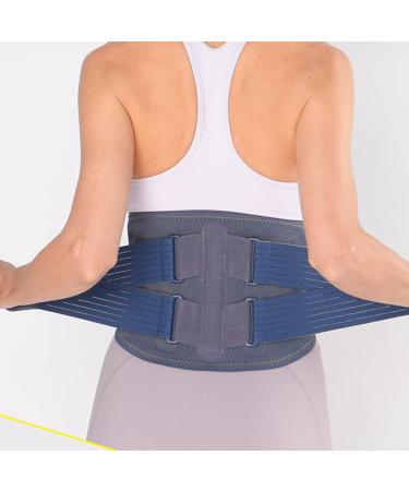 Buy Zwely Lower Back Support Belt - 5 Supports for Pain Relief in Sciatica Herniated Disc & Scoliosis | Comfortable Back Bandage for Lifting Bending & Sitting - International Shipping Available - Buy Online on GoSupps.com