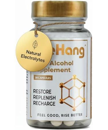 ByeHang After Alcohol Vitamin/Dihydromyricetin (DHM) Cysteine Milk Thistle B Vitamins Prickly Pear Ginger L-theanine/Pharmacist Formulated/13 Doses - Buy Online on GoSupps.com