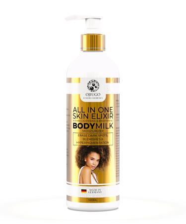 Intense Lightening & Brightening Body Milk 500ml | Clears Dark Spots & Dull Skin Tone| Blemishes & Hyperpigmentation | Can Provide Radiant Complexion