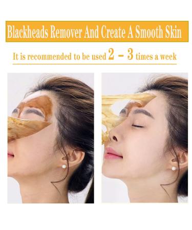 Honey Tearing Mask for Face - Oil Control, Blackhead Removal, Dead Skin Removal, Pore Shrinking - Buy Online on GoSupps.com
